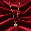 MistHeart Diamond Pendant  (Golden)