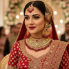 Bridal Jewellery Set (Golden-Red)