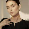Golden Black Nacklace Set  (Golden-Black)